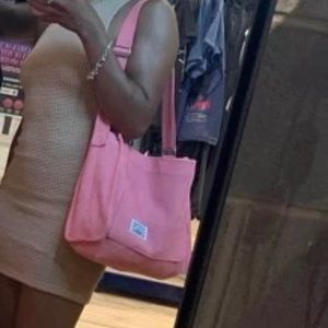 Patch detail tote bag